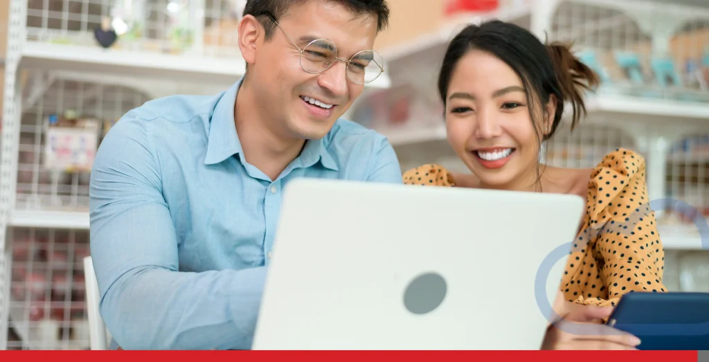 Business owners are analyzing business data , talking and smiling in modern shop Stock Photo, ft. analysis & businesspeople - Envato