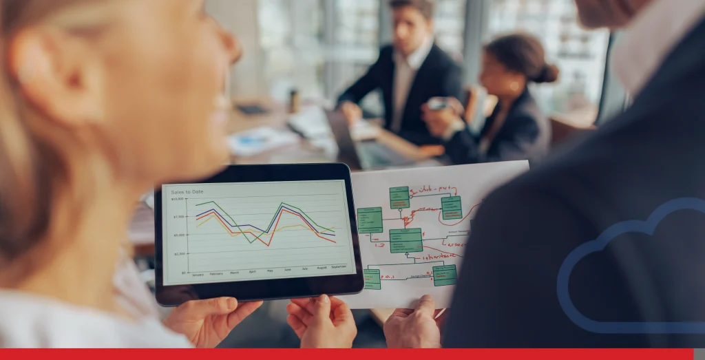 Close up of colleagues discussing biz related problem in the office and using digital tablet Stock Photo, ft. analyzing & briefing - Envato