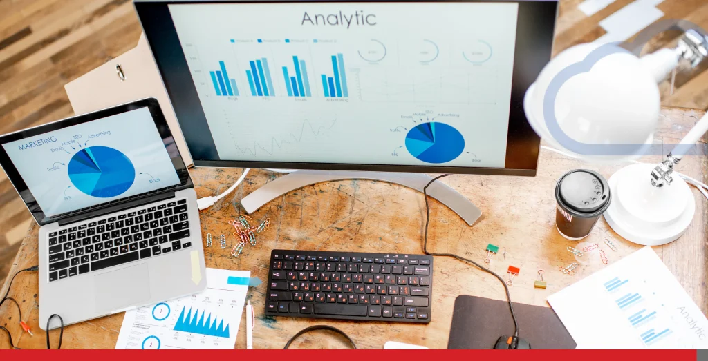 Working place with different charts and drawings Stock Photo, ft. digital marketing seo & digital marketing - Envato